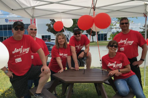 Jani-King hosts fundraising BBQ at Dartmouth Canadian Red Cross