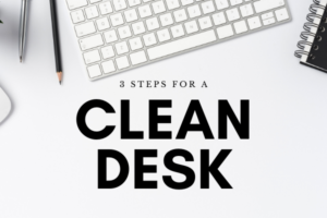 How to Clean Your Desk