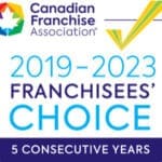 Franchisees' Choice Logo 5 Consecutive Years
