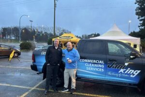 Jani-King of Vancouver Island Food Bank Donation